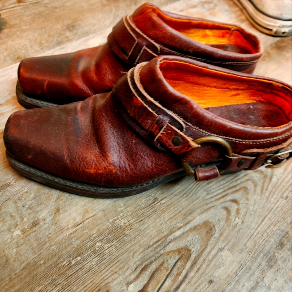 Frye mock boot